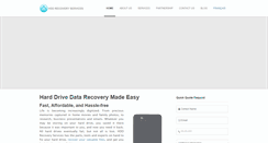 Desktop Screenshot of hddrecovery.ca